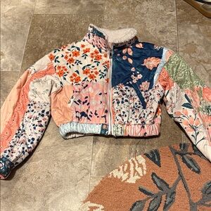 As Revival Cropped Floral Jacket